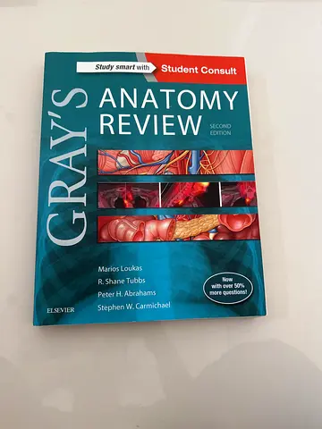Med school book - GRAY’s Anatomy question review book