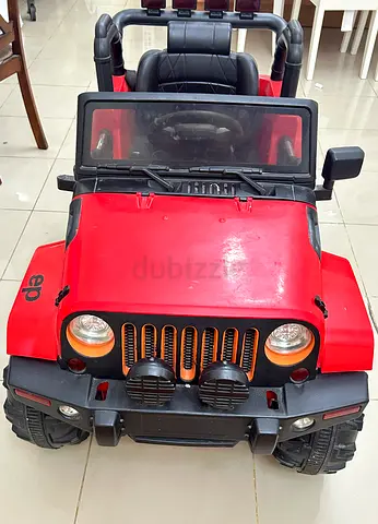 Kids Battery Operated Jeep - Perfect for Outdoor Adventures! No remote and Battery needs replacement