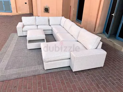 Same like new Condition Ikea Kivik U Shape Sofa Beige without footstool