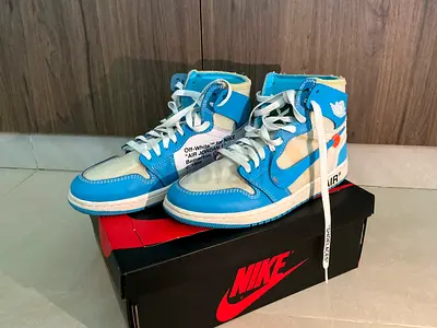Jordan 1 University Blue X Off White
