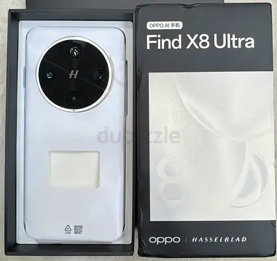 Oppo Find X8 ultra 16GB 512GB open box color white