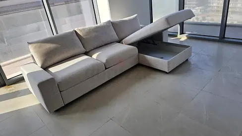 Selling in excellent Condition Ikea Vimle SofaBed With Storage beige
