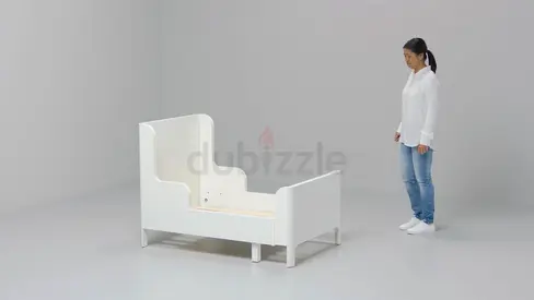 Modern White Toddler Bed for Your Little One