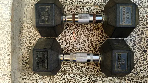 Solid Dumbbells for Strength Training
