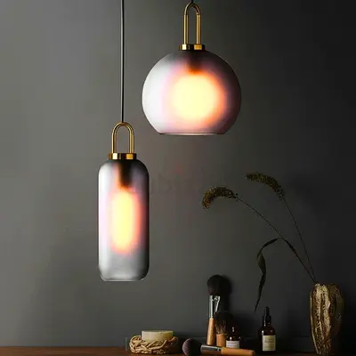 𝐋𝐄𝐃 𝐒𝐦𝐨𝐤𝐞𝐝 𝐆𝐥𝐚𝐬𝐬 𝐏𝐞𝐧𝐝𝐚𝐧𝐭 𝐋𝐢𝐠𝐡𝐭 | 𝐌𝐨𝐝𝐞𝐫𝐧 𝐋𝐨𝐟𝐭 𝐒𝐭𝐲𝐥𝐞 — 𝐂𝐚𝐬