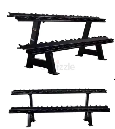 Heavy-Duty Weight Rack for Home Gym