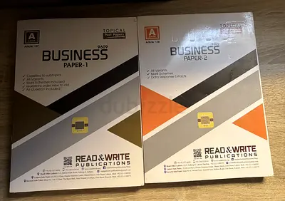 A-Level Business  Sociology Topical Past Papers Solved, Paper 1  2, Unused