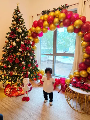 New year celebration at home