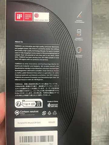 Brand New Torras Iphone 17 pro max case