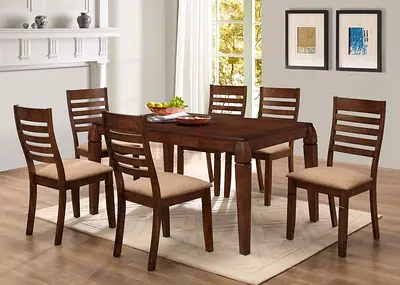 Elegant Wooden Dining Set for Sale
