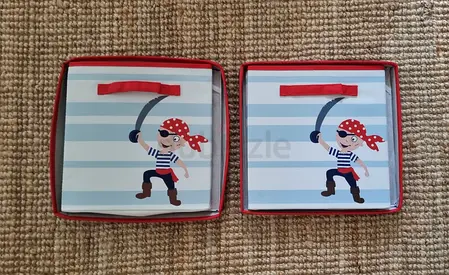 Storage boxes 2 pcs