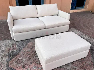 Premium Quality CrateBarrel Sofa without footstool