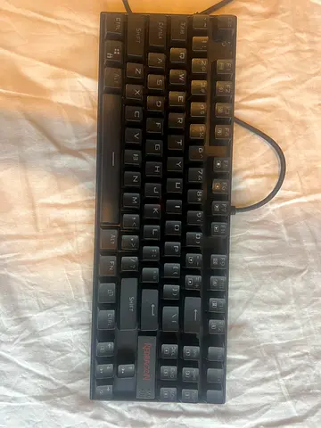 Redragon Mechanical Gaming Keyboard TKL USB Used
