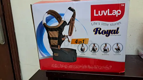 LuvLap 4-in-1 Baby Carrier - Royal Edition