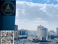 Exclusive: for sale, one rooms and a hall with parking ( empty) in the Pearl Towers, Ajman