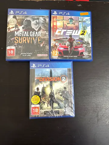 Collection of PlayStation 4 Video Games