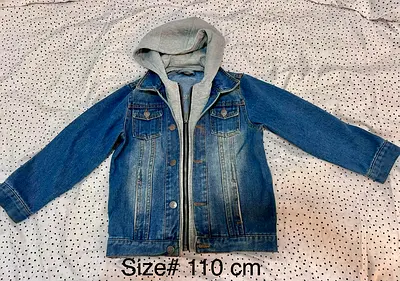 Stylish Childrens Denim Jacket for 4-6 yrs old