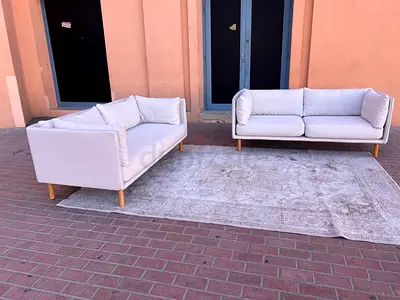 Cratebarrel Sofa Beige