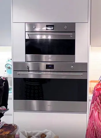 Smeg latest model brand new stock built-in electric oven and microwave set