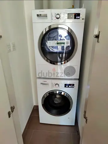 Bosch Series 8 Model 9kg Capacity Washer and 9kg Dryer set