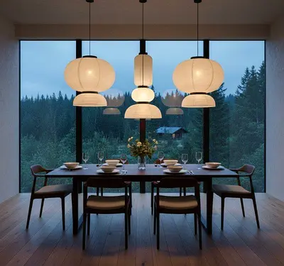 𝐌𝐨𝐝𝐞𝐫𝐧 𝐉𝐚𝐩𝐚𝐧𝐞𝐬𝐞‑𝐒𝐭𝐲𝐥𝐞 𝐏𝐞𝐧𝐝𝐚𝐧𝐭 𝐋𝐢𝐠𝐡𝐭𝐬 𝐚𝐝𝐝 𝐰𝐚𝐫𝐦𝐭𝐡, 𝐬𝐢𝐦𝐩