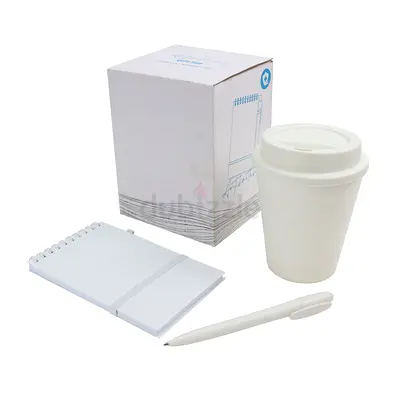 Antibacterial Gift Sets with Cup and Notepad
