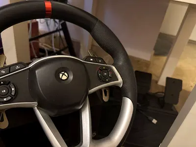 Microsoft Xbox Racing Wheel with Pedals