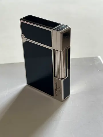 St.DuPont Briquet Gatsby double flame palladium