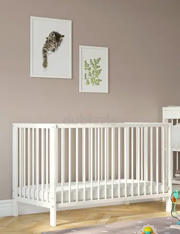 GULLIVER Cot, white, 60x120 cm