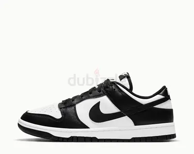 Nike Dunk Low Sneakers - Black and White Style