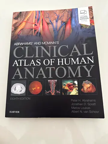 Med school book - clinical atlas of human anatomy
