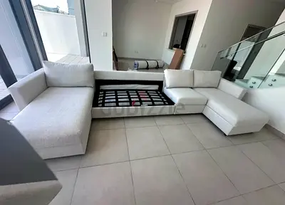 Ikea vimle u shape sofa bed with storage