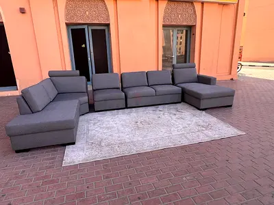 IKEA u Shape Dark grey Sofa