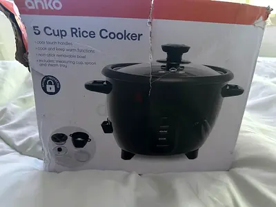 Anko 5 Cup Rice Cooker - Perfect for Easy Meals!