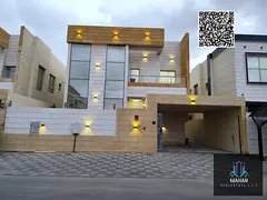 A V.I.P Deluxe villa for annual rent located in the prestigious Al Yasmeen area, Ajman, offering an