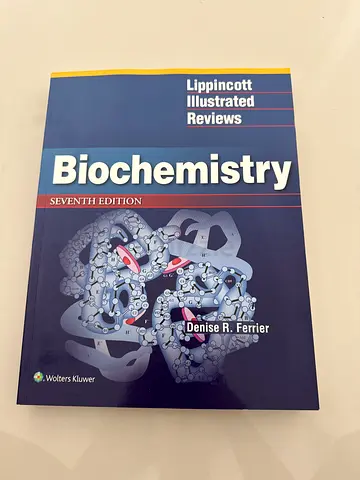 Medical school textbook - Lippincott Biochemistry 7th Edition