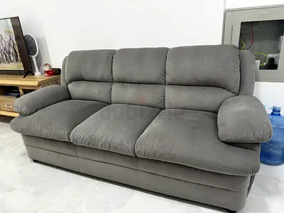 Home Box Sofa Fiona 3 Seater Grey