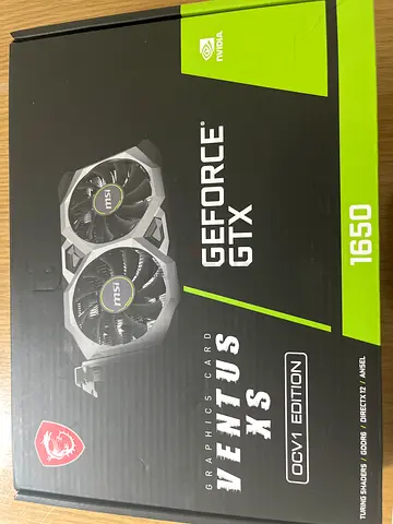 MSI GeForce GTX 1650 VENTUS XS Graphics Card