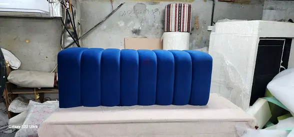 Beautiful Blue Modern Bench for Sale