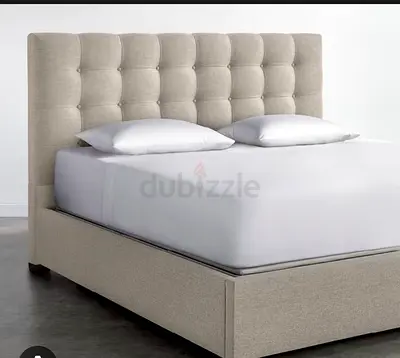 Soft Modern Upholstered Bed