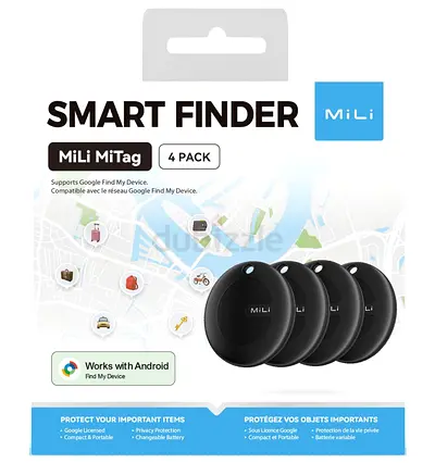 MiLi MiTag Bluetooth Object Locator, Works with Google Locate App Android Only