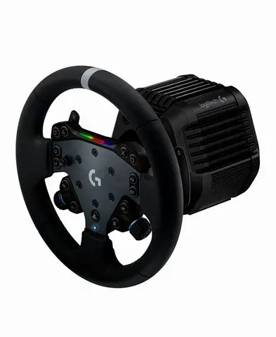 Logitech rs 50 Racing Wheel with pedals and shifter and playseat Logitech challenge