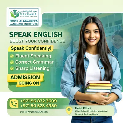 Learn English in Sharjah Fast Call
