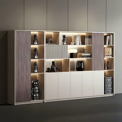Stylish Modern Entertainment Center with Storage