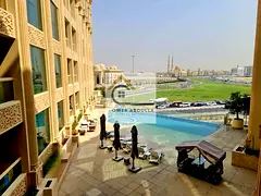 Brand new 1bhk with gym, pool, parking with 2 bathroom