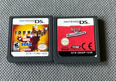 IRON MAN + CARS RACE-O-RAMA - NINTENDO DS