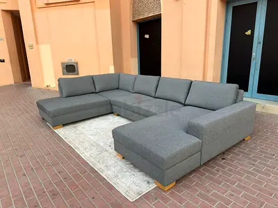 IKEA Srvoline u shape Dark grey Sofa