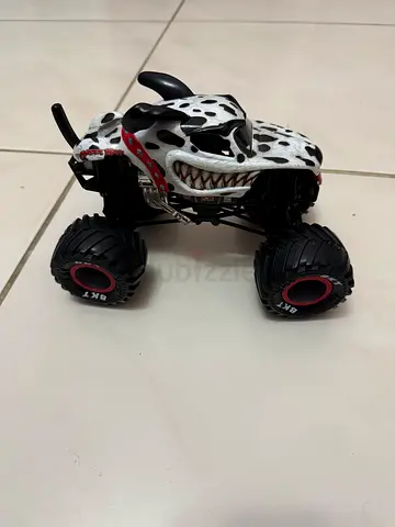 Dalmatian Monster Truck