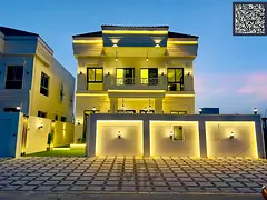 Villa for sale - two floors - with a spacious yard and a negotiable price - near Sheikh Mohammed Bin