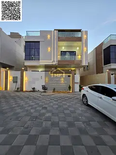 Villa for sale in Al-Haliou area, furnished, with modern design and distinctive personal finishing.